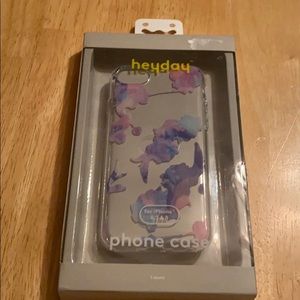 NWT heydey iPhone 6,7,8 clear pattern case